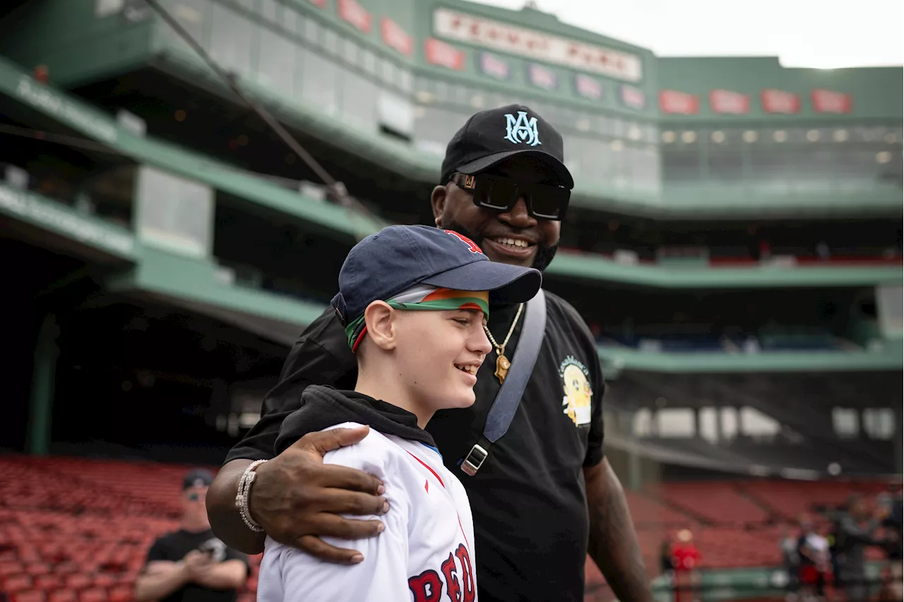 Brockton boy recovering from kidney transplant meets David Ortiz