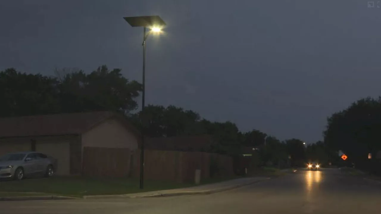 Northeast Bexar County neighborhoods hope new streets lights can help lower crime rates