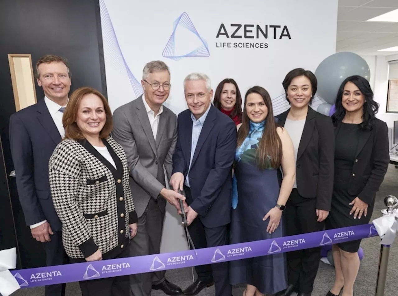 Azenta opens the doors to its new genomics laboratory in Oxford, UK