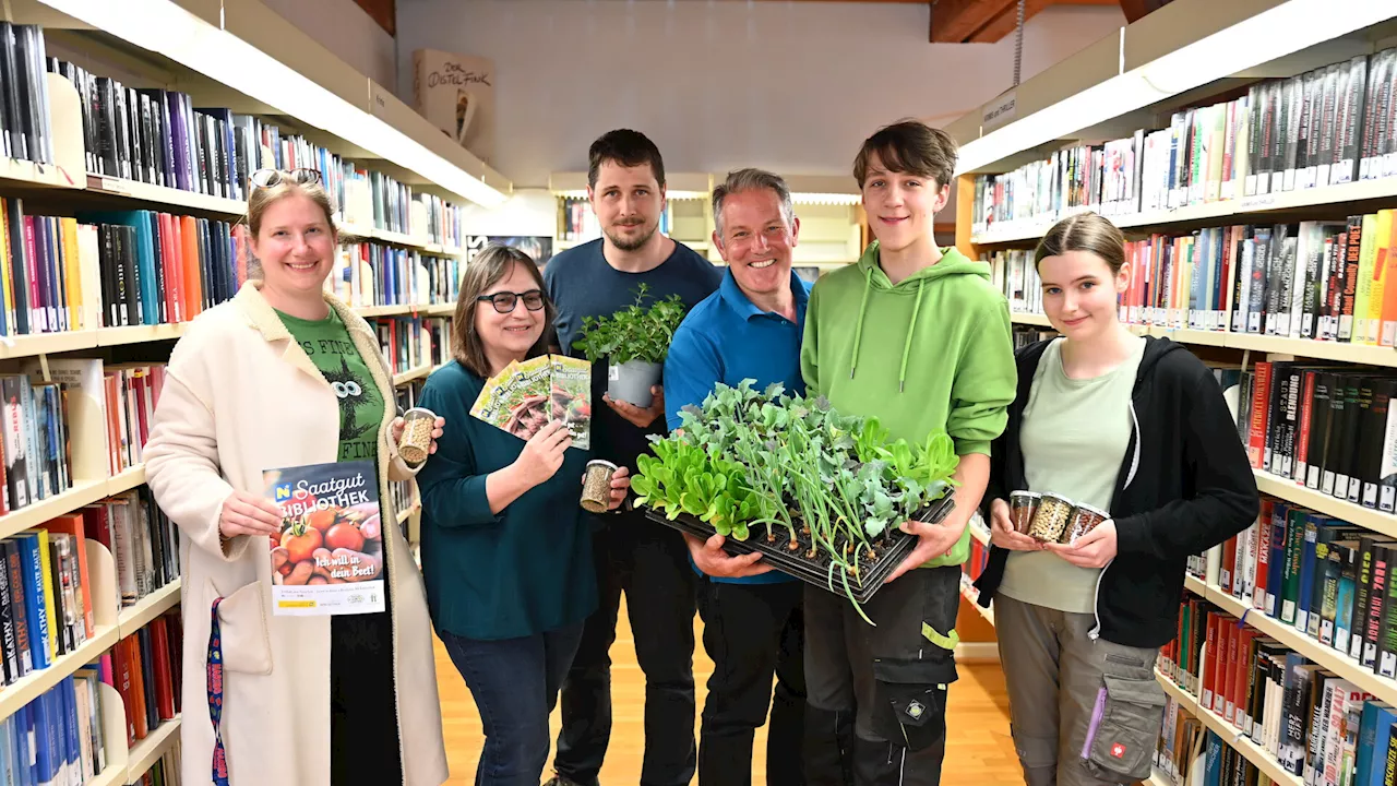 LFS Warth und Stadtbücherei erhalten Gemüsesorten