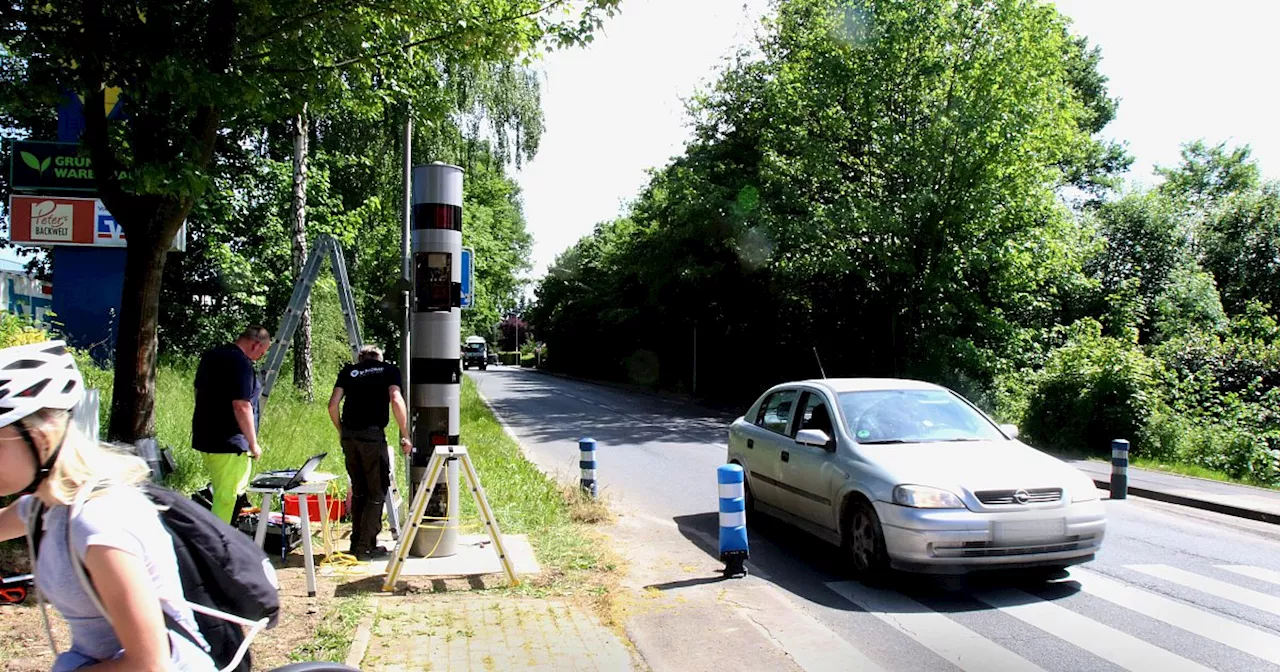 Neuer Blitzer an Zebrastreifen in Spenge