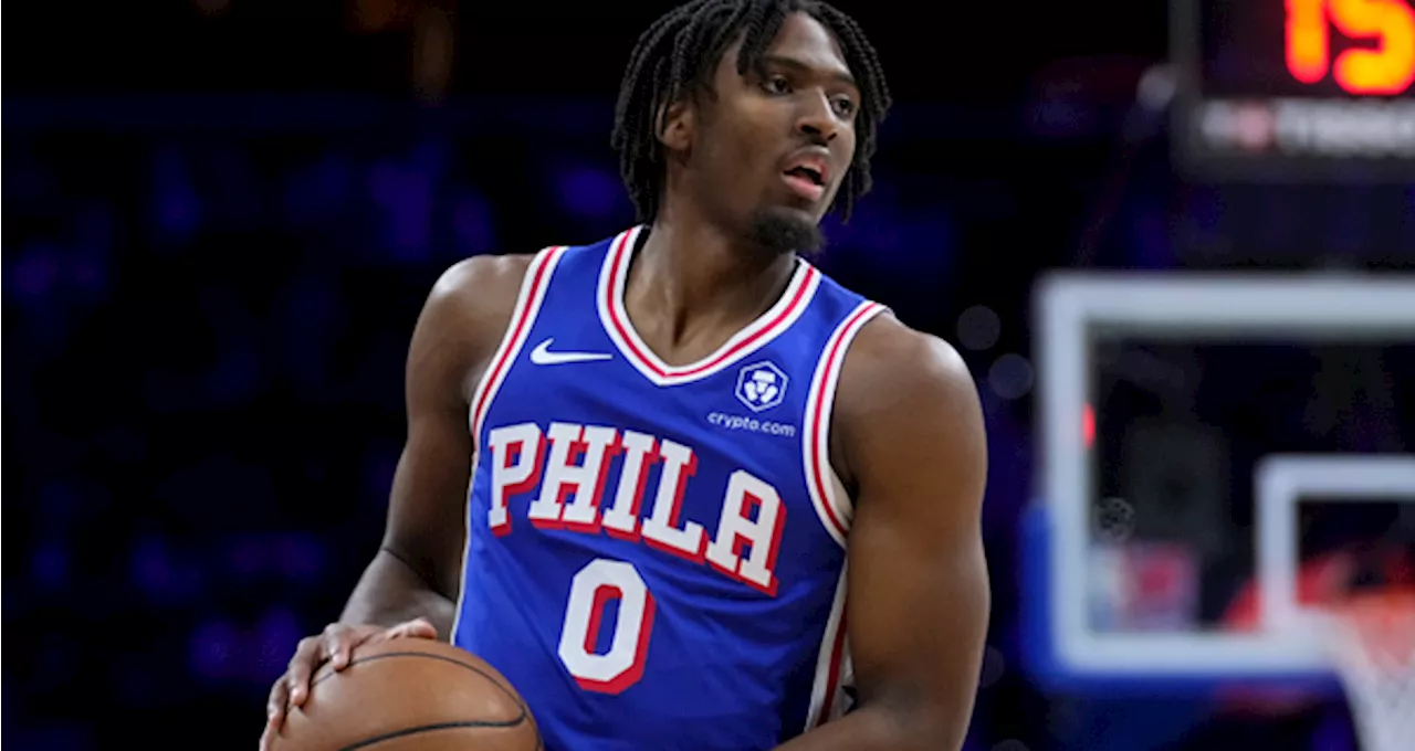 Tyrese Maxey Wins 23-24 NBA Sponsorship Award