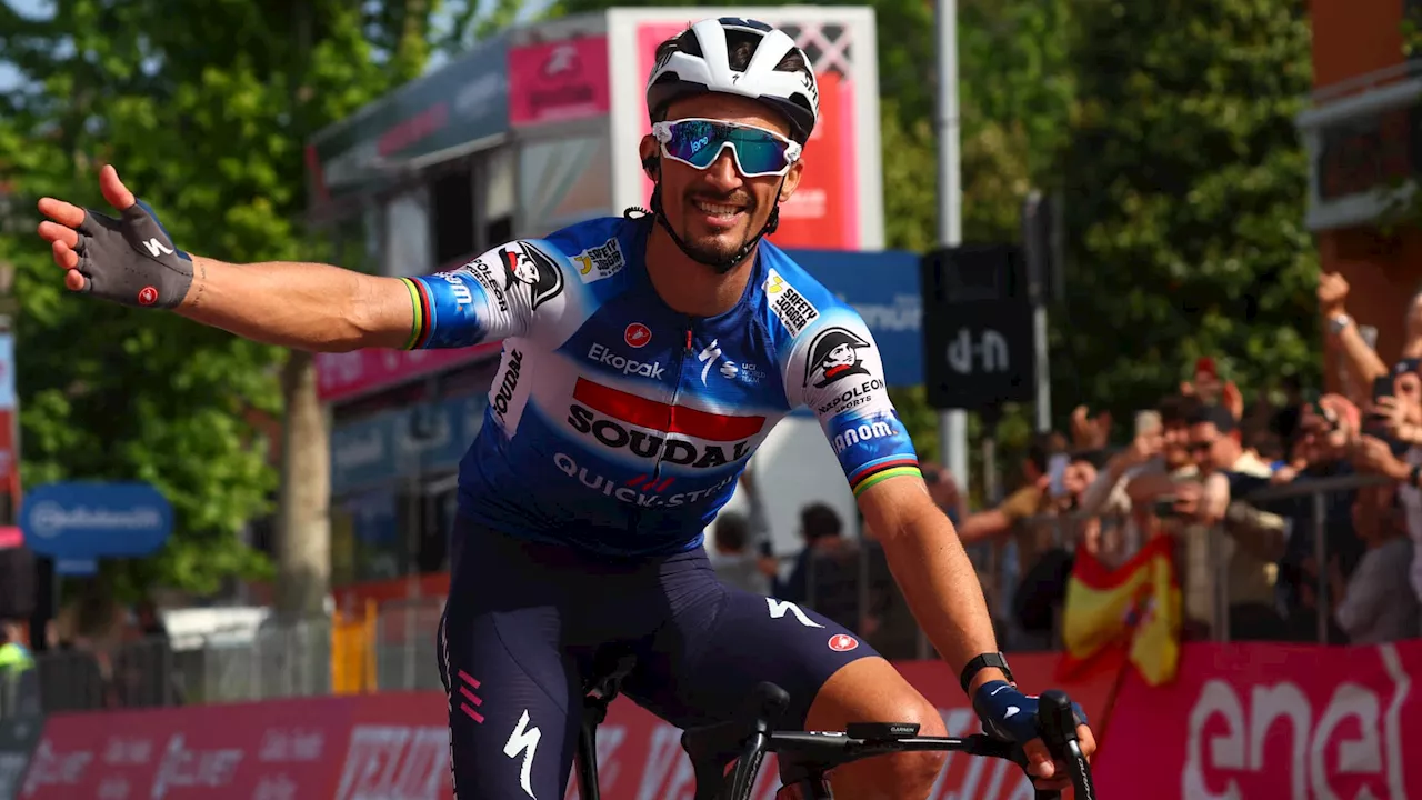 Giro 2024: le classement de la 12e étape du Tour d’Italie remportée par Julian Alaphilippe