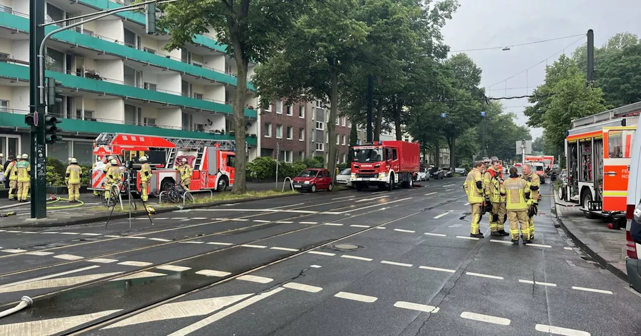 Brand in Düsseldorf-Flingern: Diese Bahnen fahren nicht