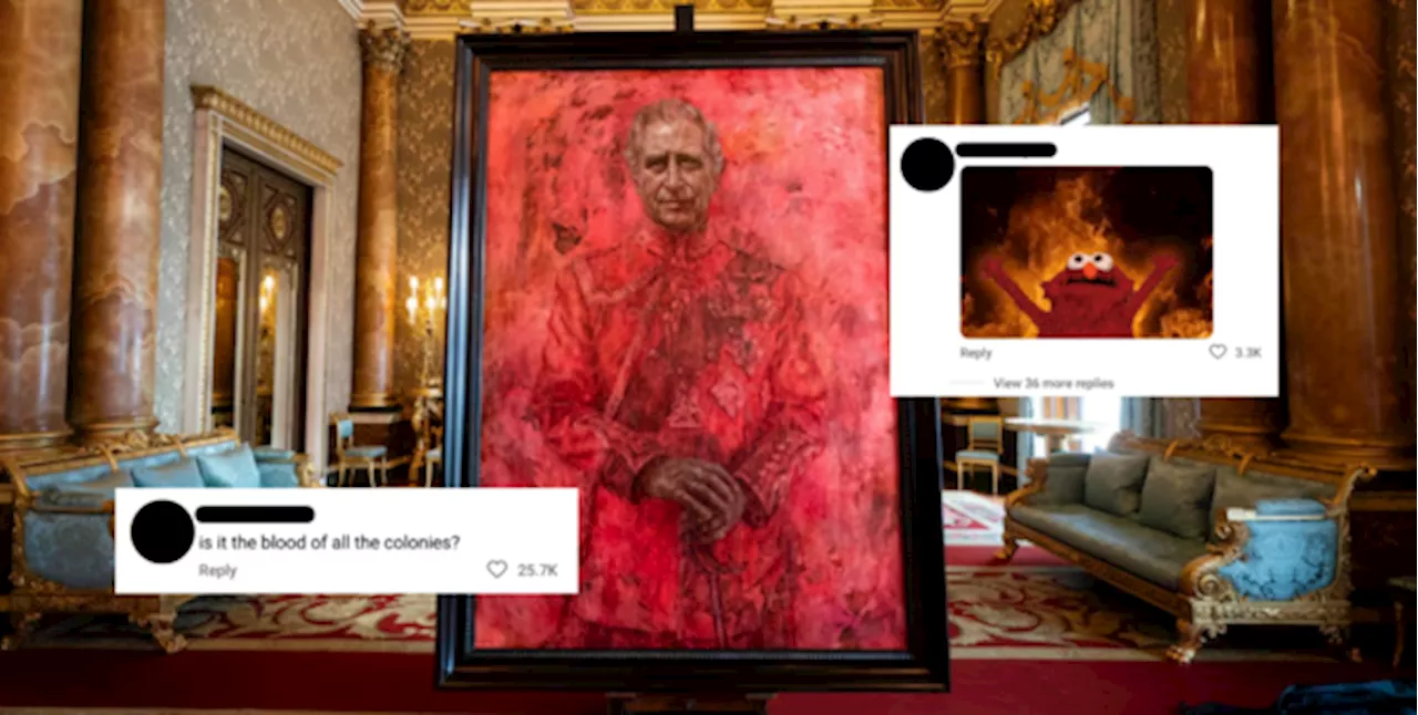 Netizens React To The Official Portrait Of King Charles III With Jokes, Memes & Discussion