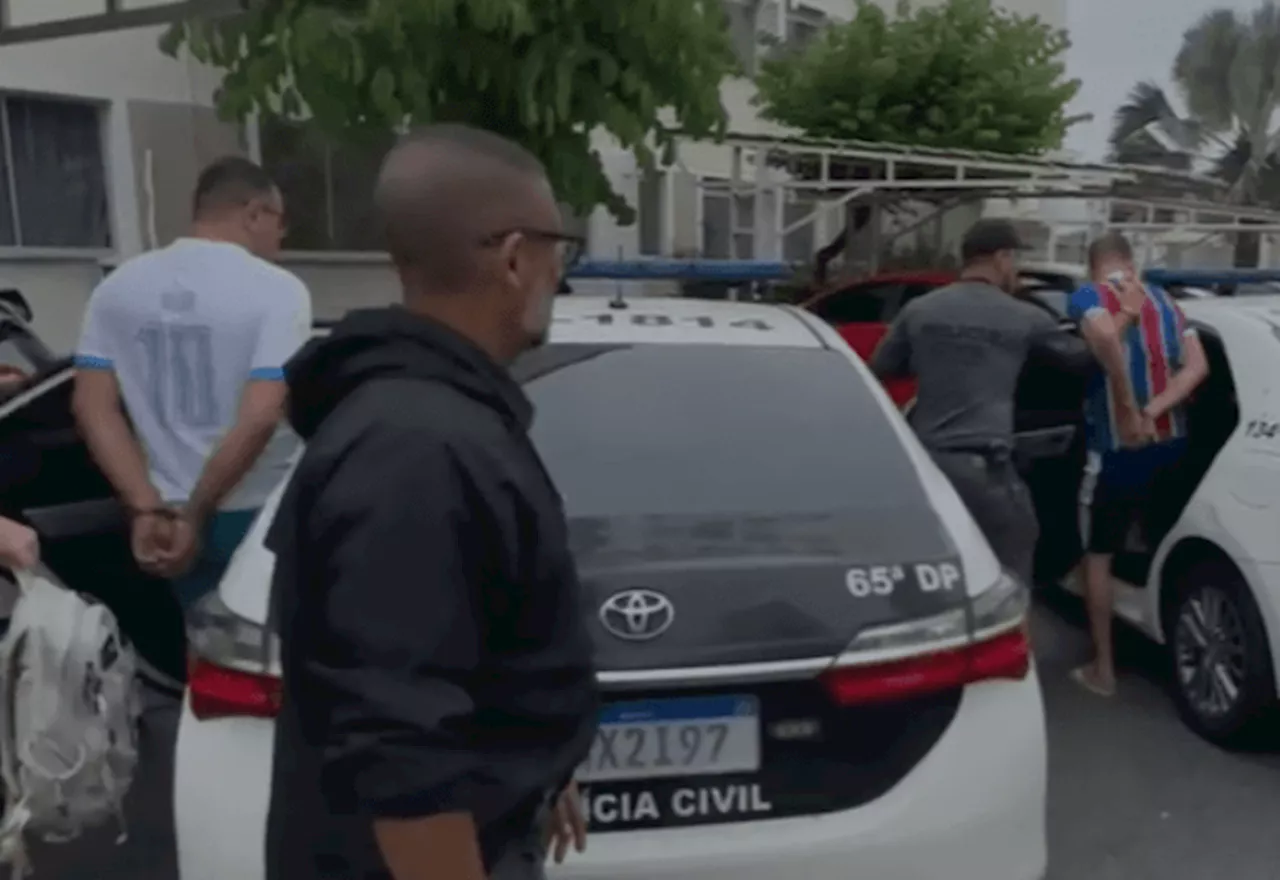 Traficantes do Comando Vermelho da Bahia são presos no Rio de Janeiro