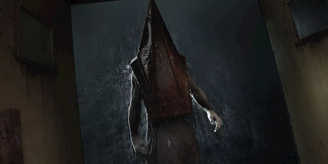 Silent Hill's New Live-Action Pyramid Head Revealed In First Return To Silent Hill Movie Image