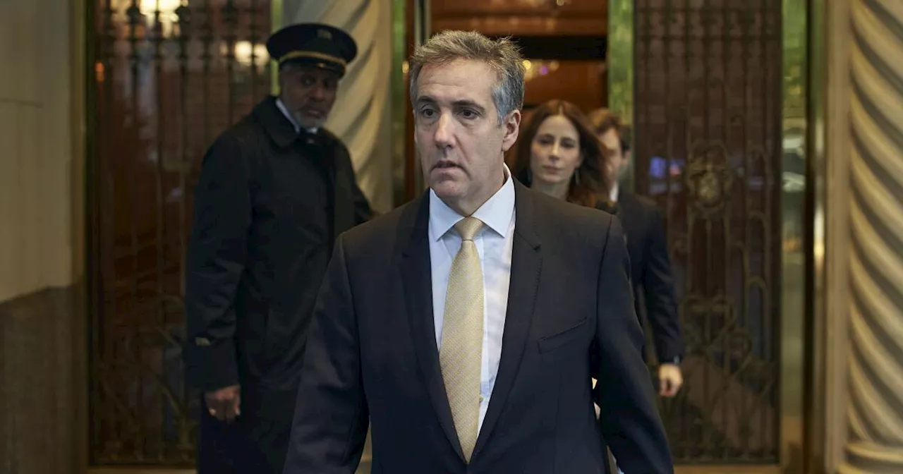 Defensa de Trump presiona a Cohen por sus delitos y mentiras en juicio contra el expresidente