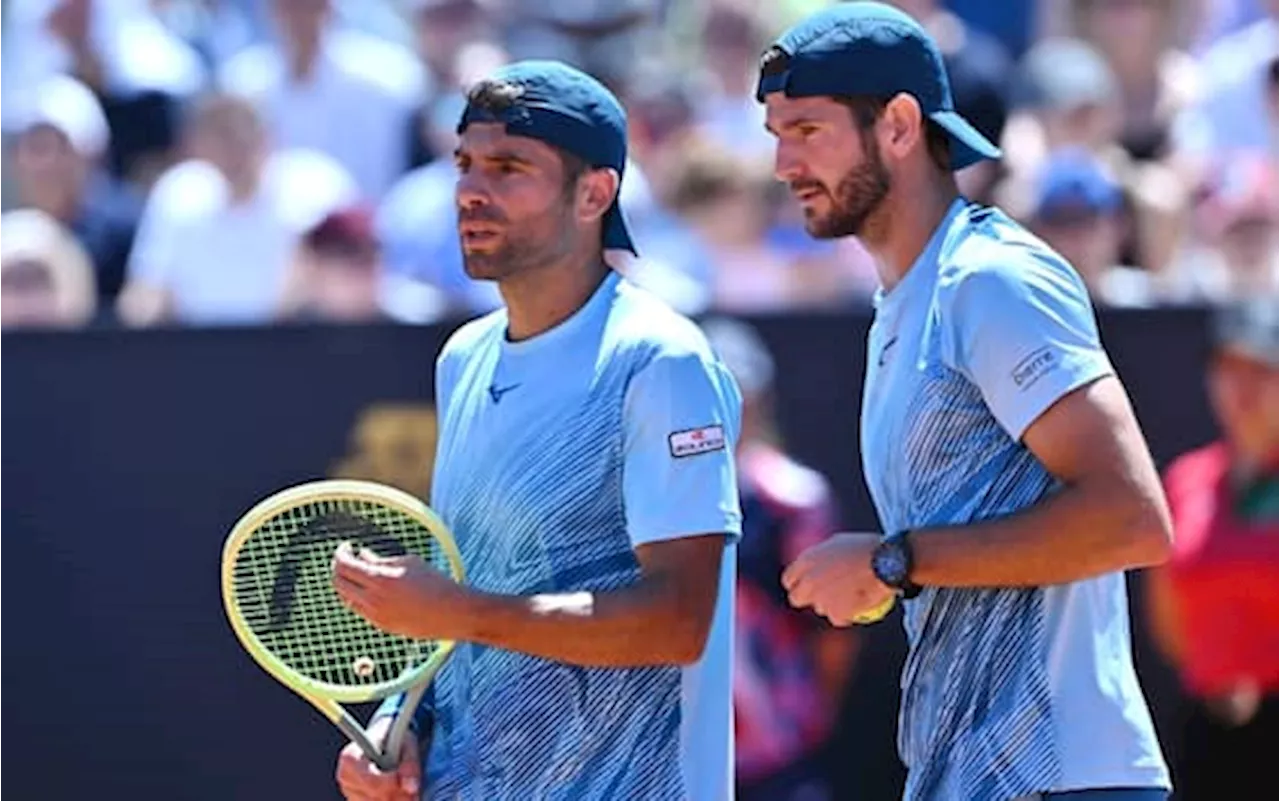 ATP Roma, Bolelli e Vavassori in semifinale di doppio: battuti Koolhof e Mektic