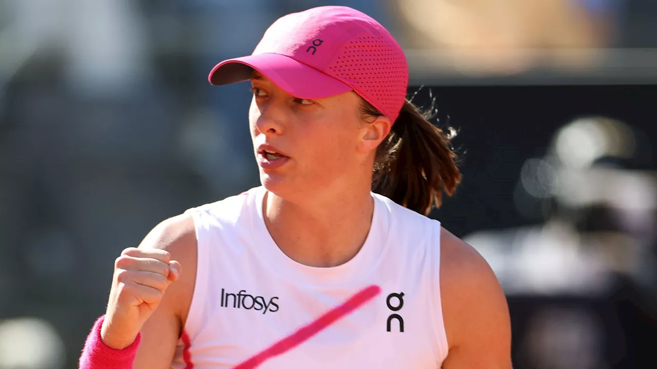 Iga Swiatek: World No 1 defeats Coco Gauff at the Internazionali BNL d'Italia in Rome