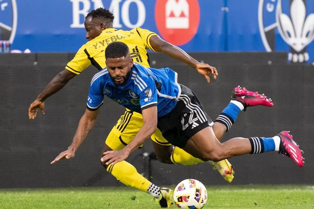 Reeling CF Montreal falls 3-1 to Columbus Crew