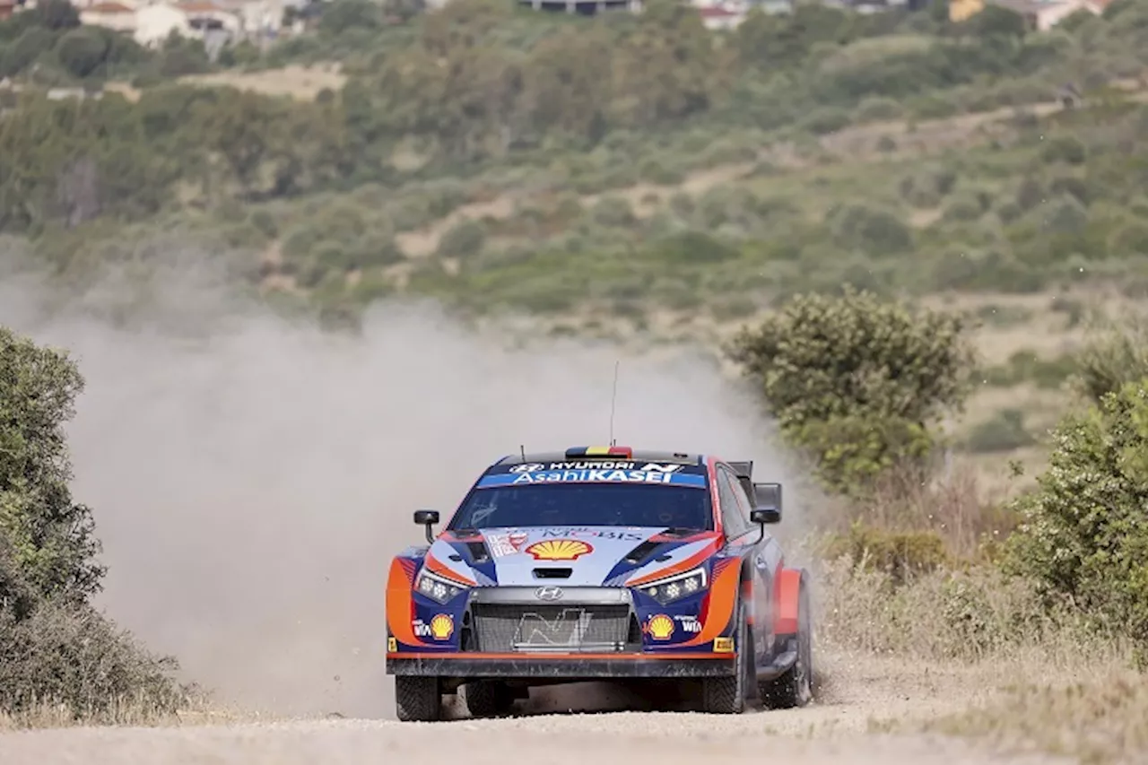 Italien/Shakedown: Neuville bestätigt Italien-Stärke