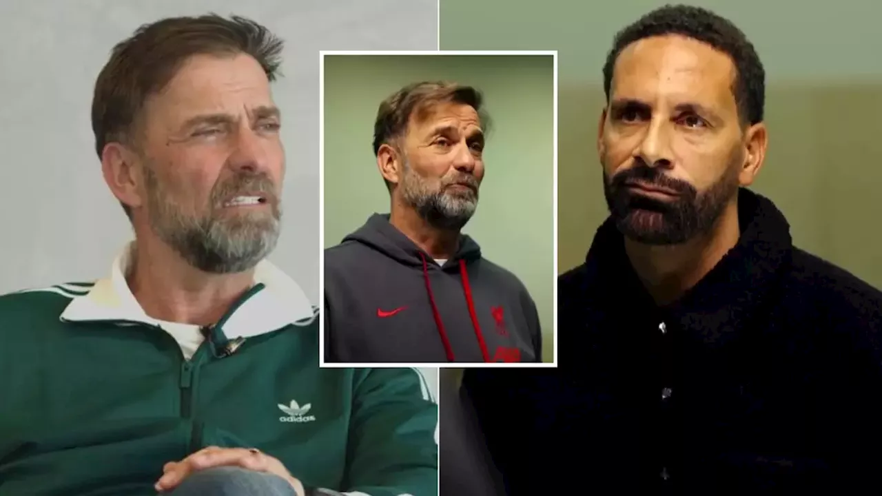 Liverpool boss Jurgen Klopp aims dig at Rio Ferdinand after recent interview with Man Utd legend