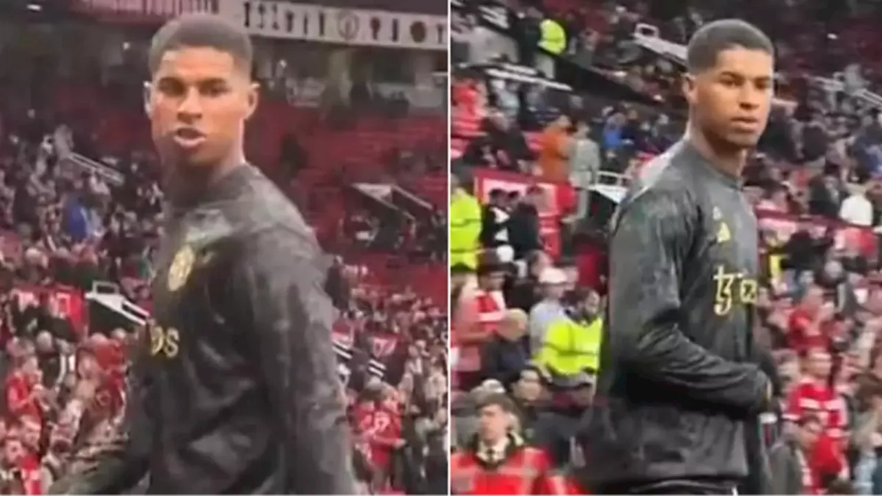 What Man Utd fan shouted at Marcus Rashford that made him so furious before Newcastle game