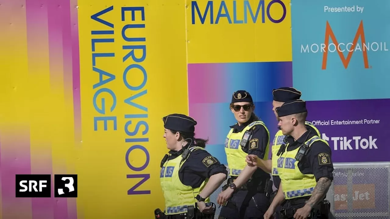 Backstage am ESC 2024 in Malmö - Mit Polizeischutz zur Eurovision-Arena