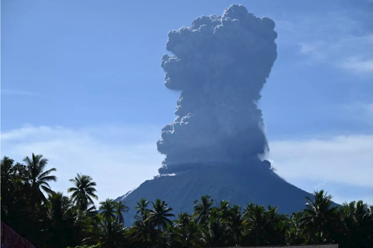 Indonesia raises volcano alert level to highest after huge eruption