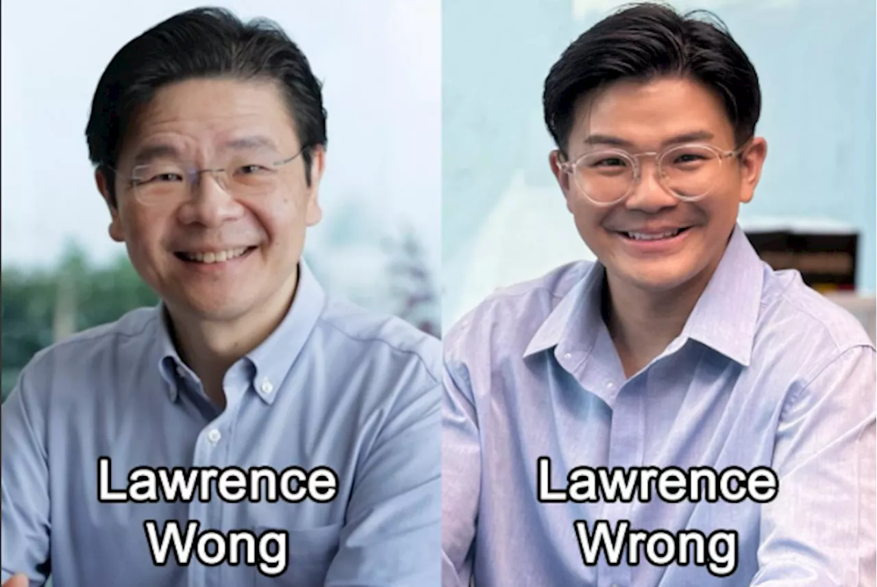 Singaporean celebs dress up like PM Lawrence Wong on social media