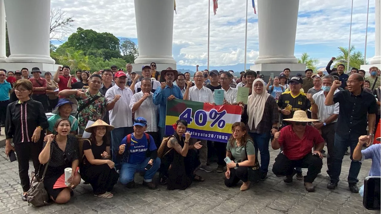 Supporters travel from far and wide to show support for SLS, Sabah govt in 40% revenue entitlement appeal
