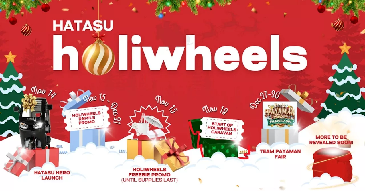 Holiwheels Christmas campaign with Hero product launch