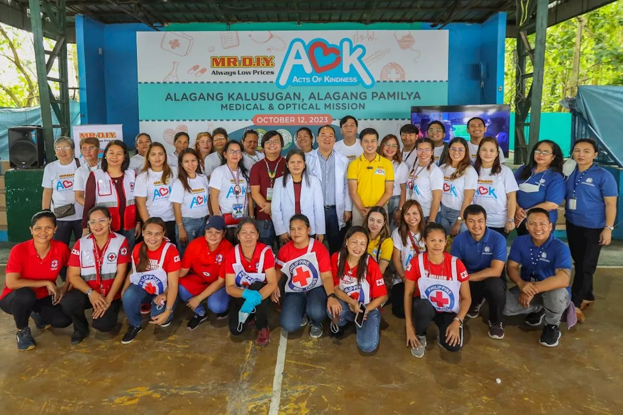 Mr. DIY's Acts of Kindness: Health, vision boost for Caviteños