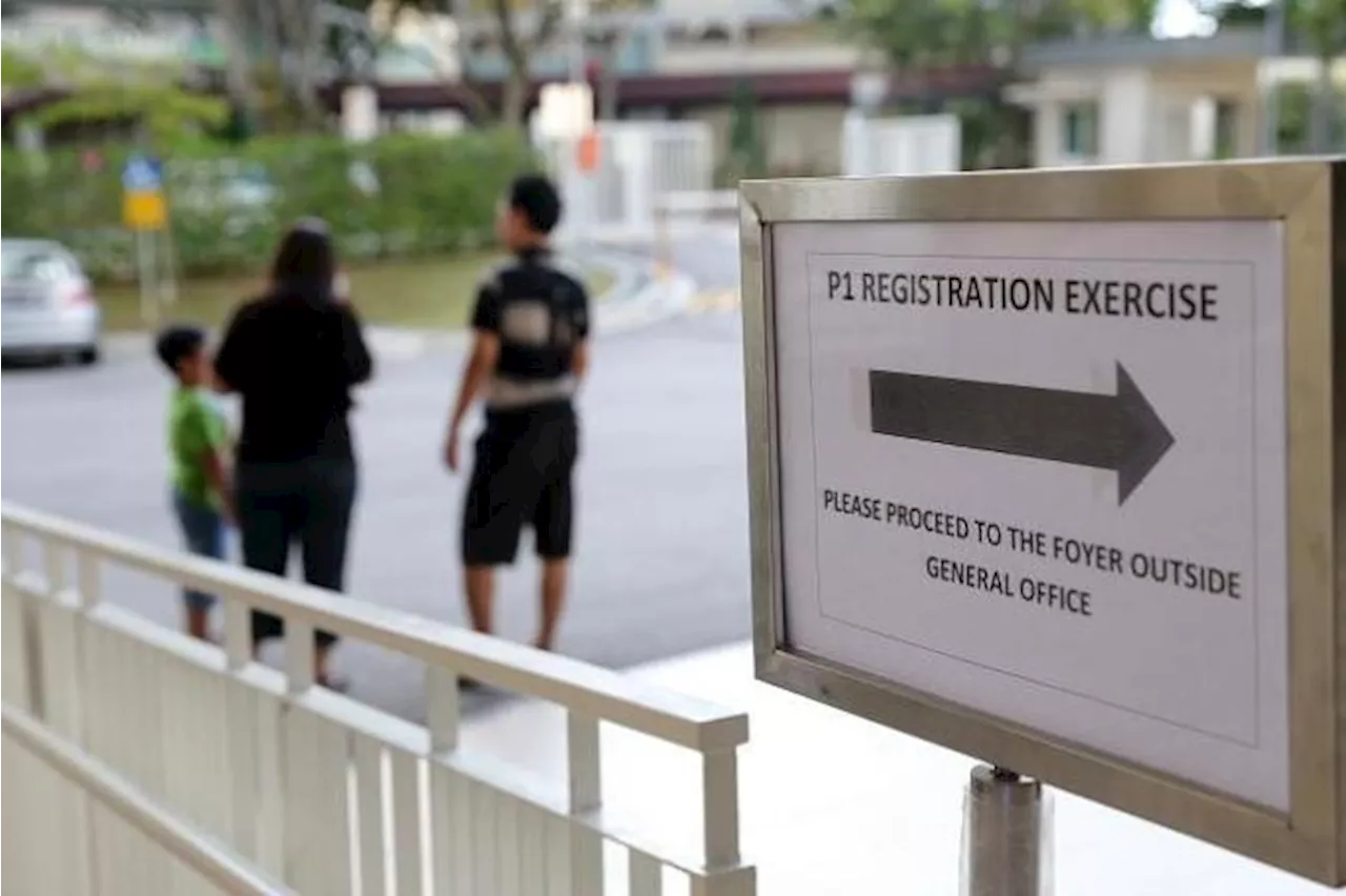 Primary 1 registration for 2025 admission to start on July 2