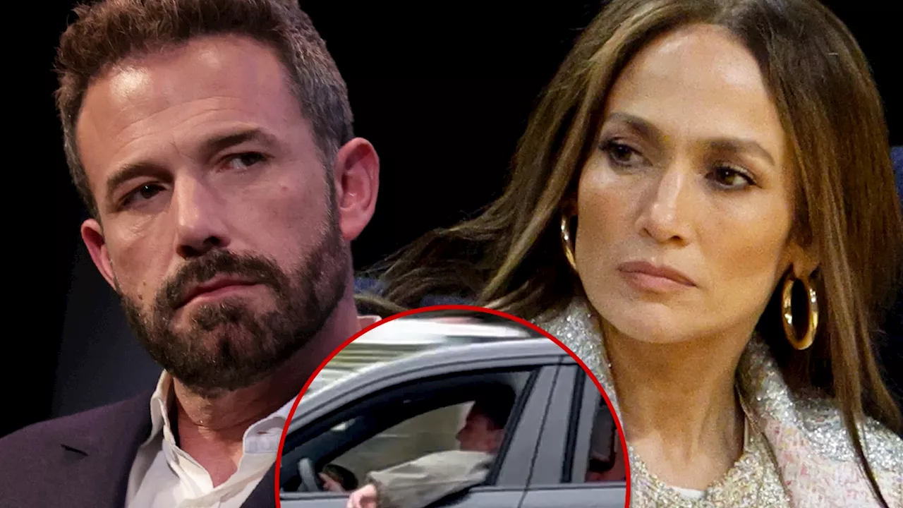 Ben Affleck Leaves L.A. Home He's Been Staying At Amid Jennifer Lopez Split Rumors