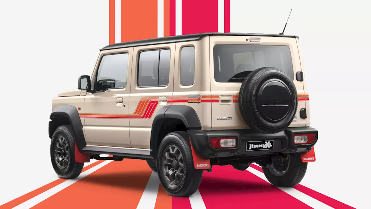 Suzuki is releasing a limited-run heritage edition for the Jimny