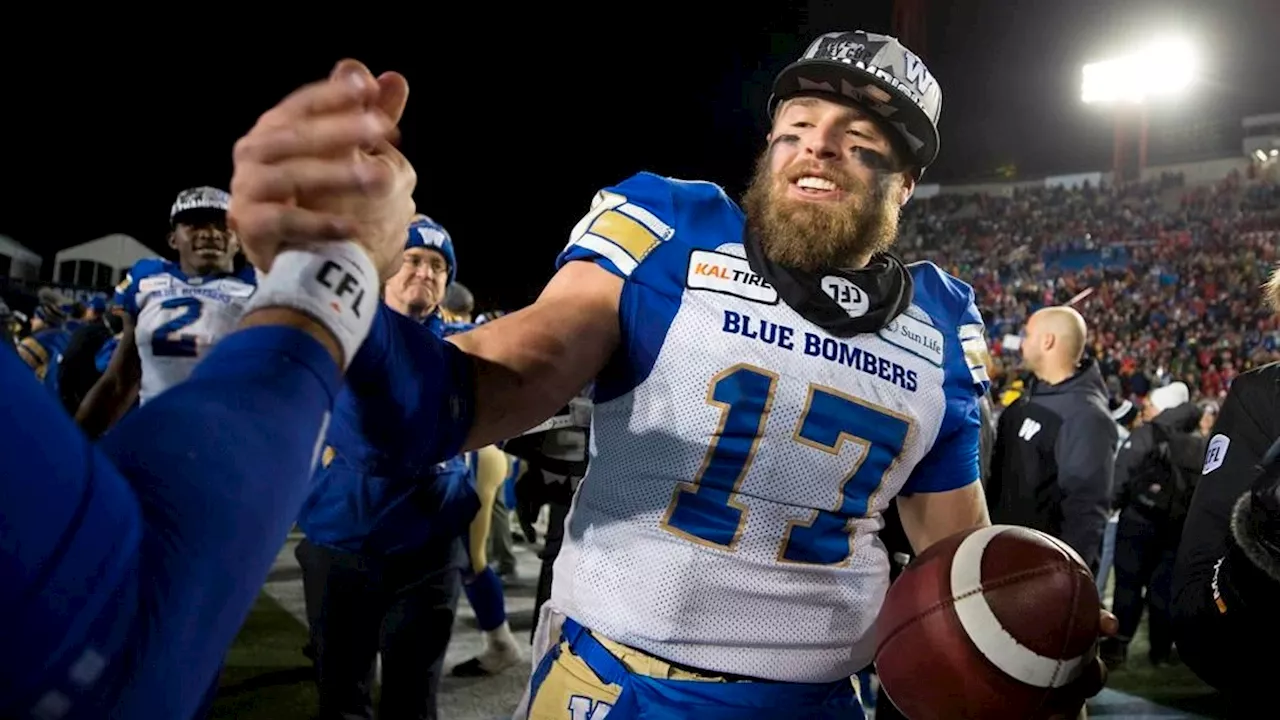 Blue Bombers legend Streveler happy to be back in Winnipeg after three seasons in NFL