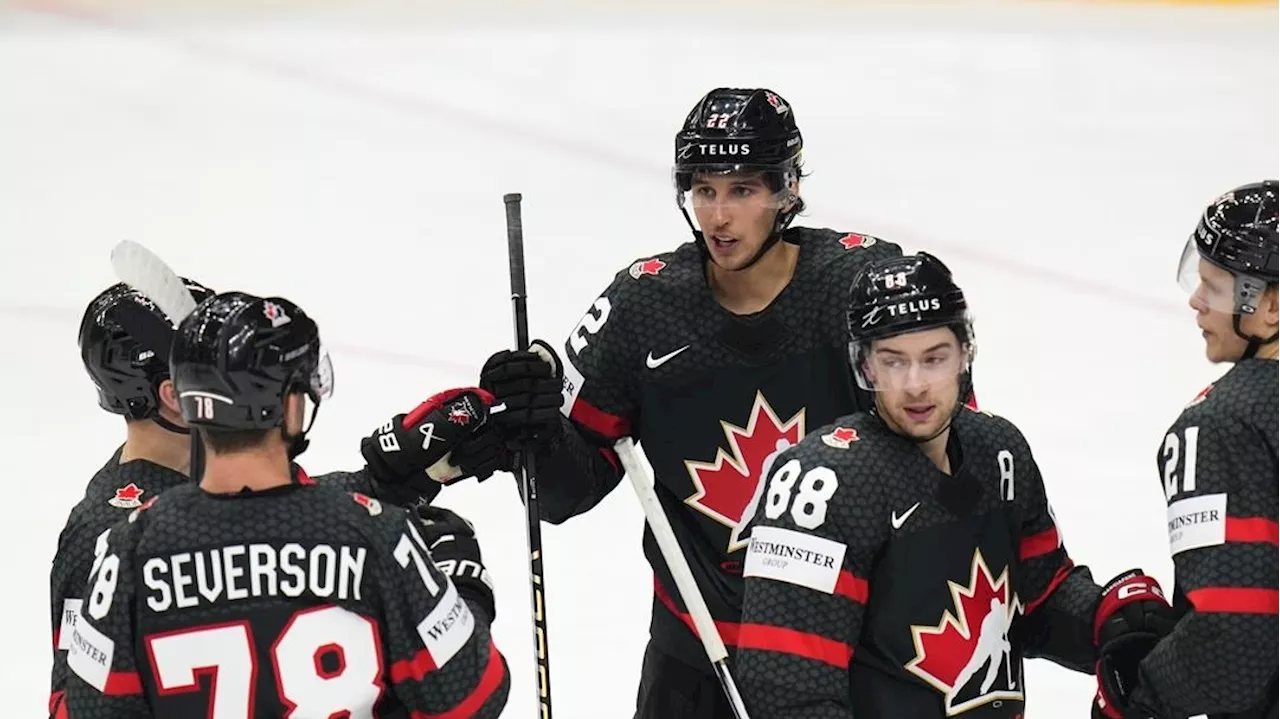 Canada responds to Austria scare with easy win over Norway at hockey worlds