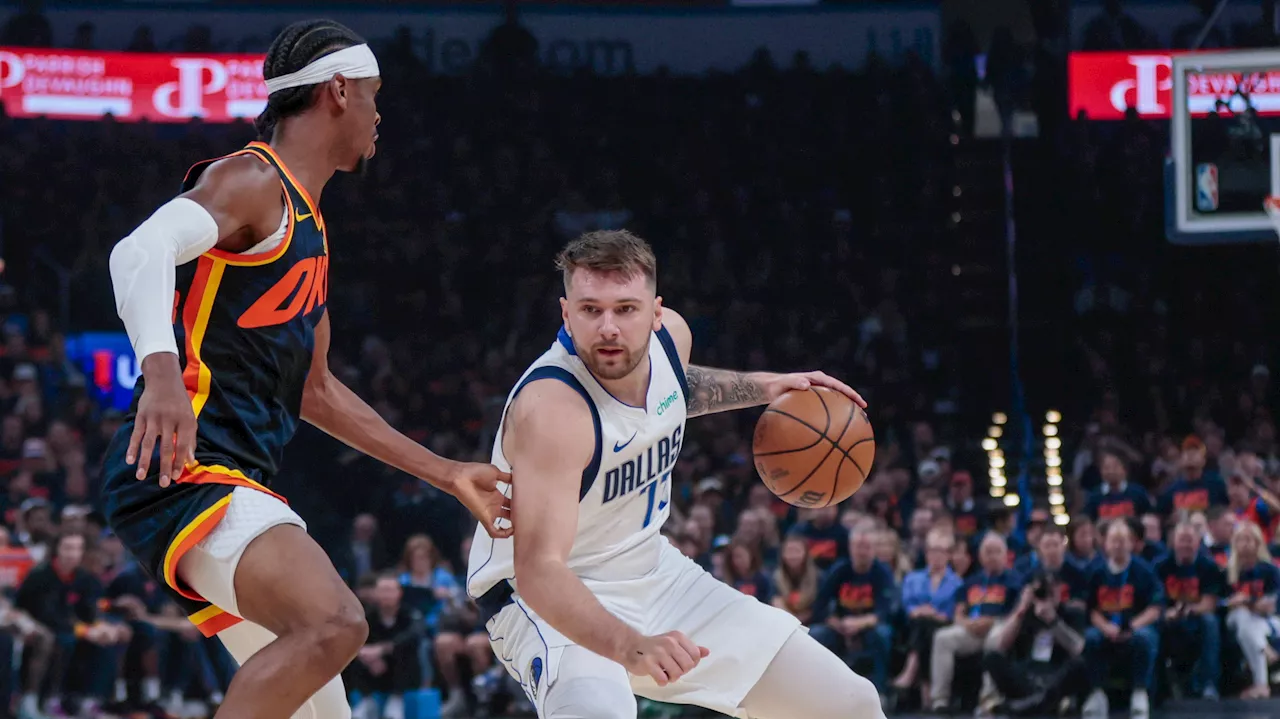 Doncic posts 30-point triple-double as Mavericks top Thunder to take 3-2 series lead