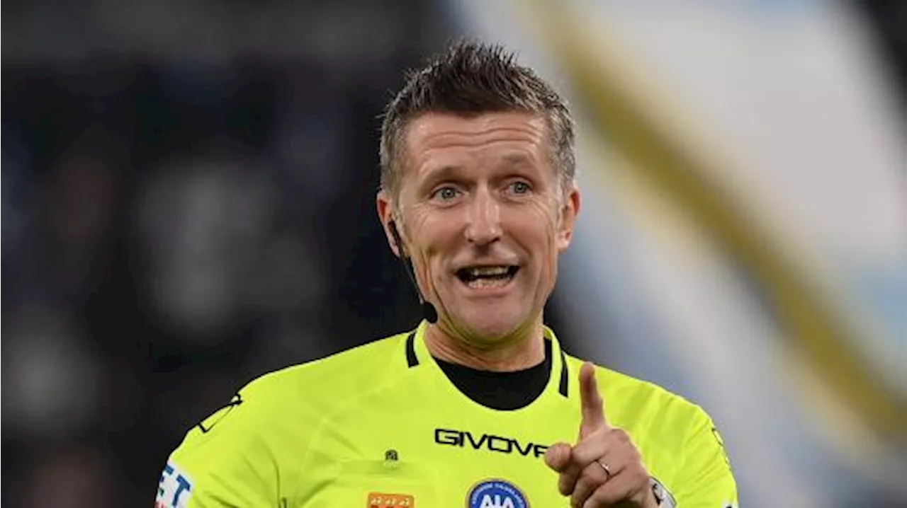 Serie A, gli arbitri della 37^ giornata: gli spareggi salvezza a Doveri e Orsato