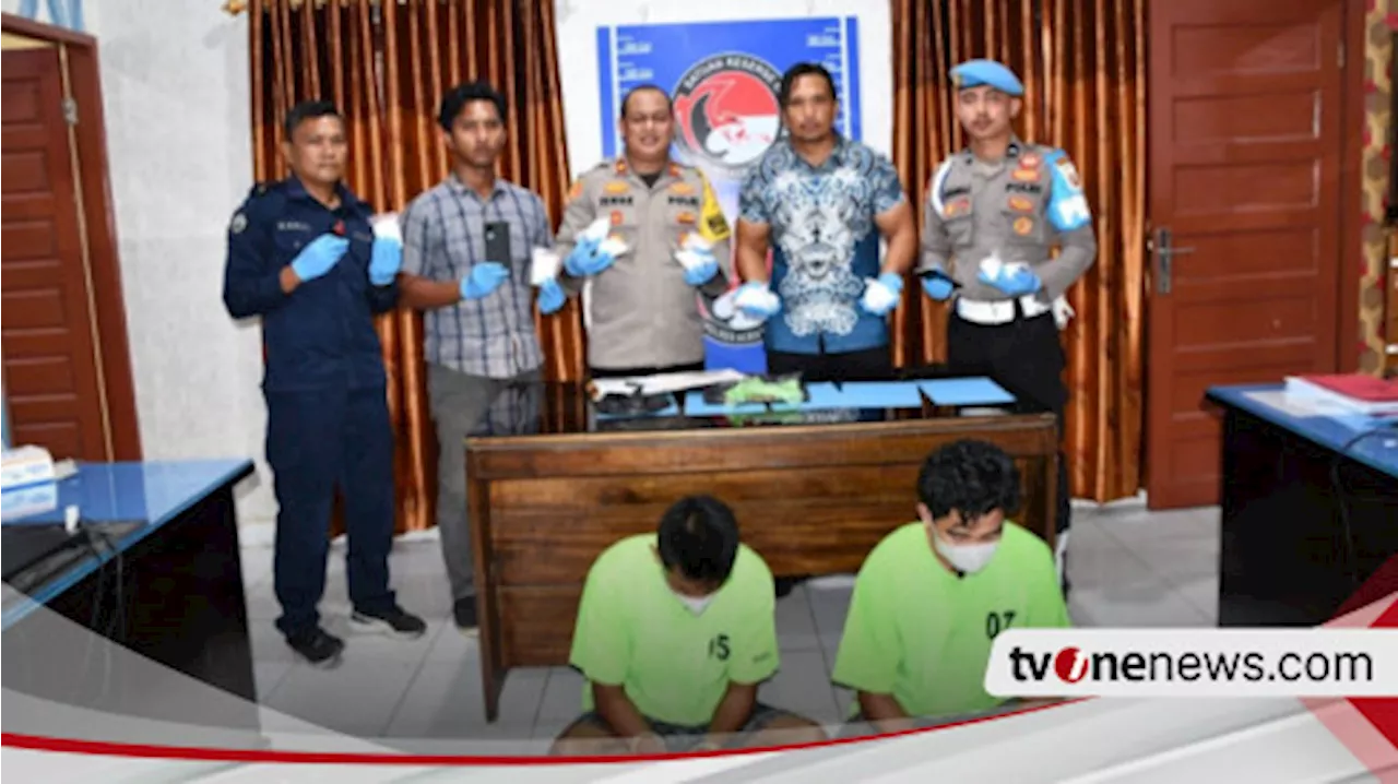 Bawa 1.200 Gram Sabu, 2 Pria di Aceh Timur Ditangkap Polisi