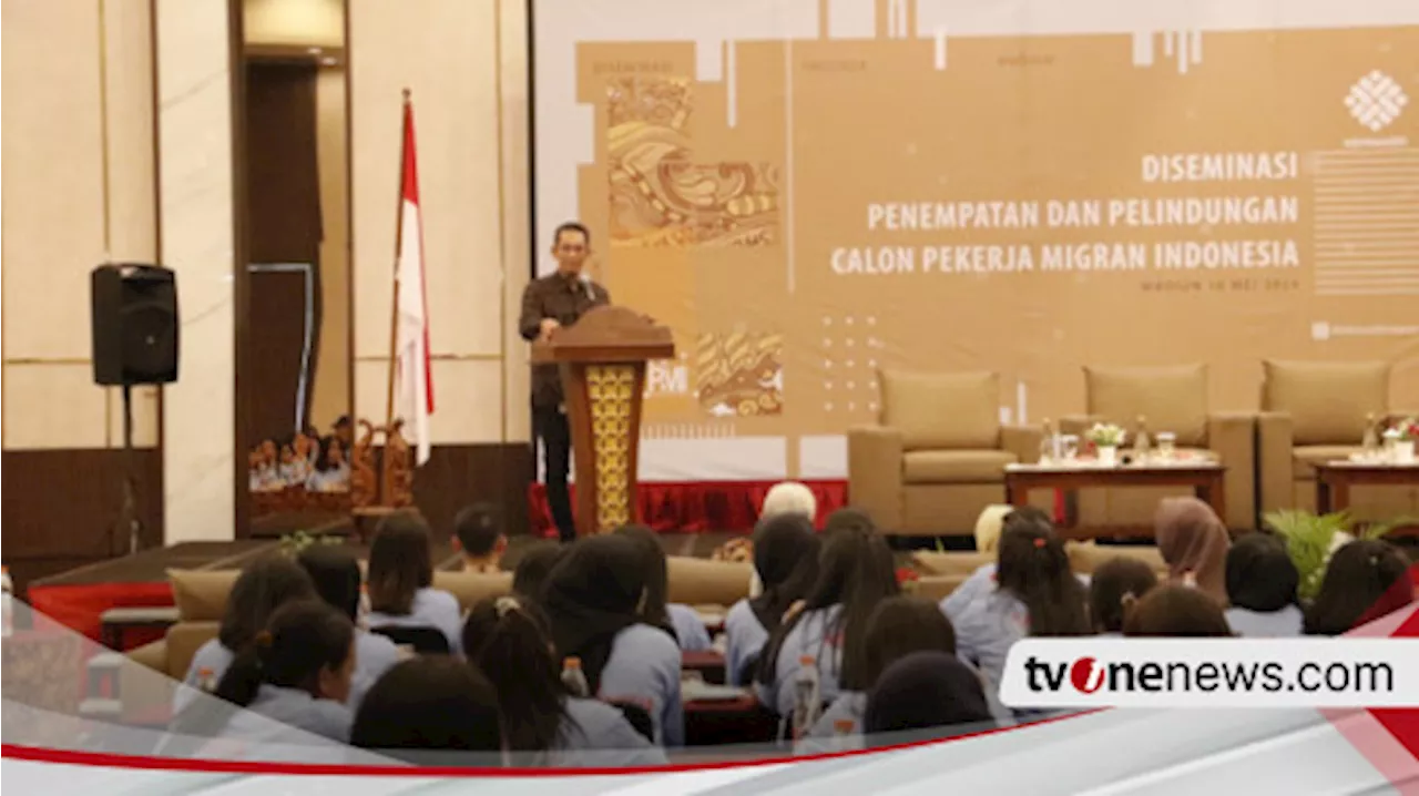 Kemnaker Gelar Diseminasi kepada 250 Calon Pekerja Migran Indonesia, Ini Tujuannya...