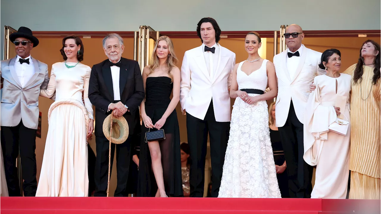 Festival de Cannes 2024 : Adam Driver, Nathalie Emmanuel, Carole Bouquet… Tapis rouge glamour pour «Megalopolis» de Francis Ford Coppola