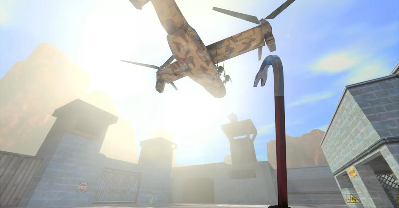 You can now play the original Half-Life with beautiful beams of ray-traced light