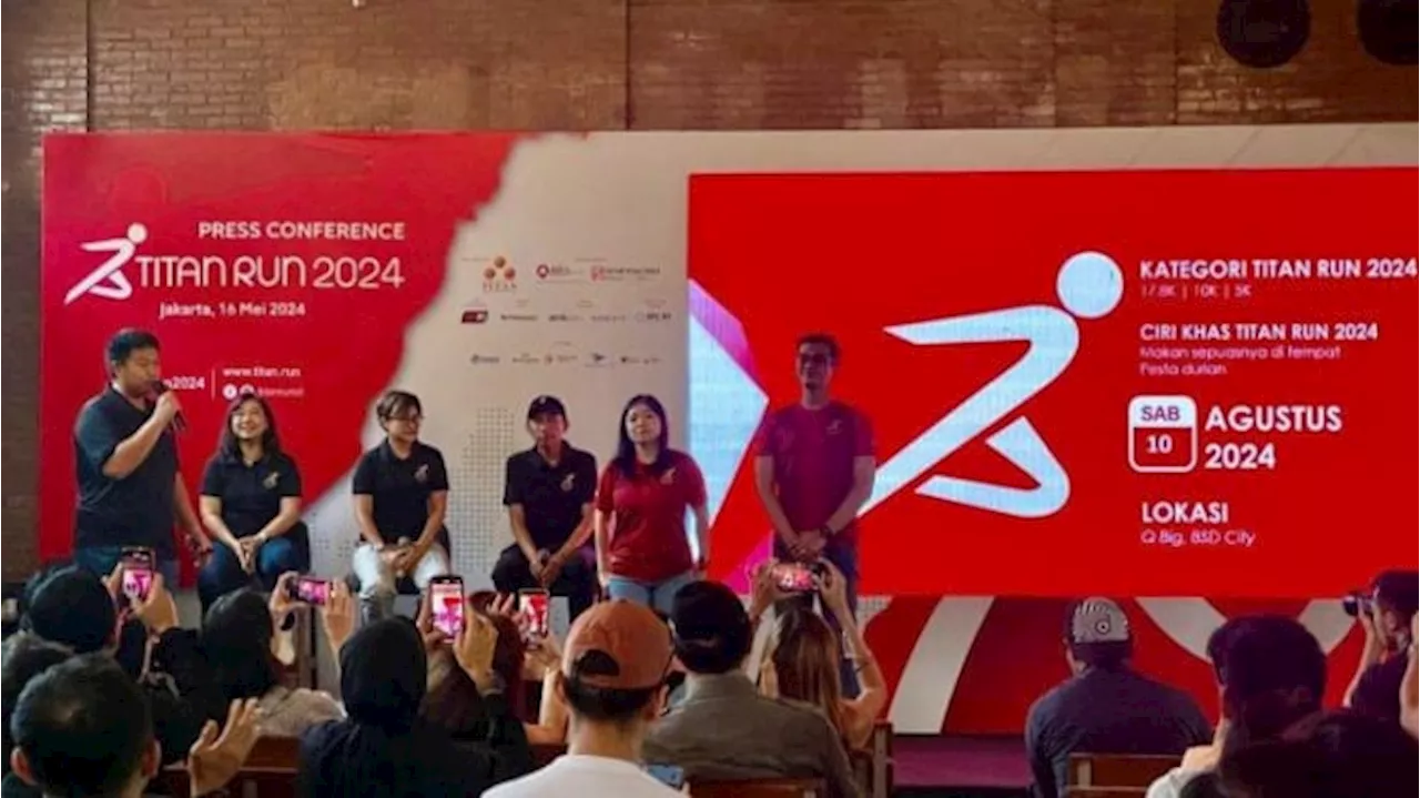 5000 Pelari Ramaikan Titan Run 2024, Ajang Memeriahkan HUT RI