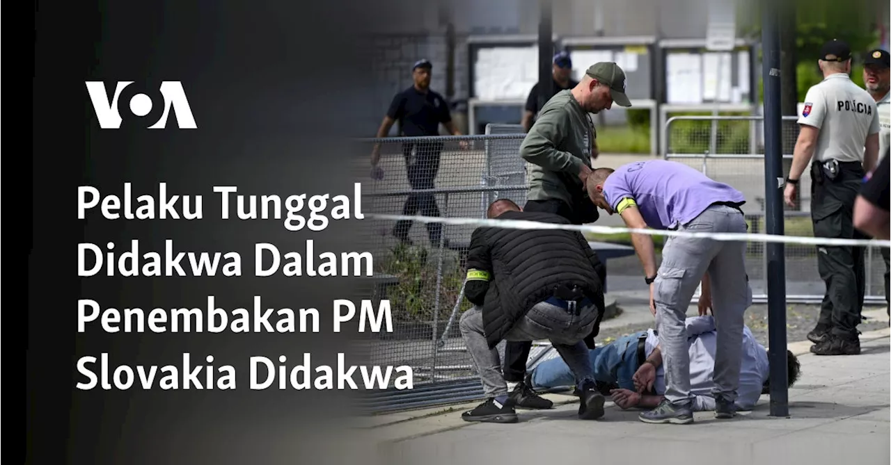 Pelaku Tunggal Didakwa Dalam Penembakan PM Slovakia Didakwa