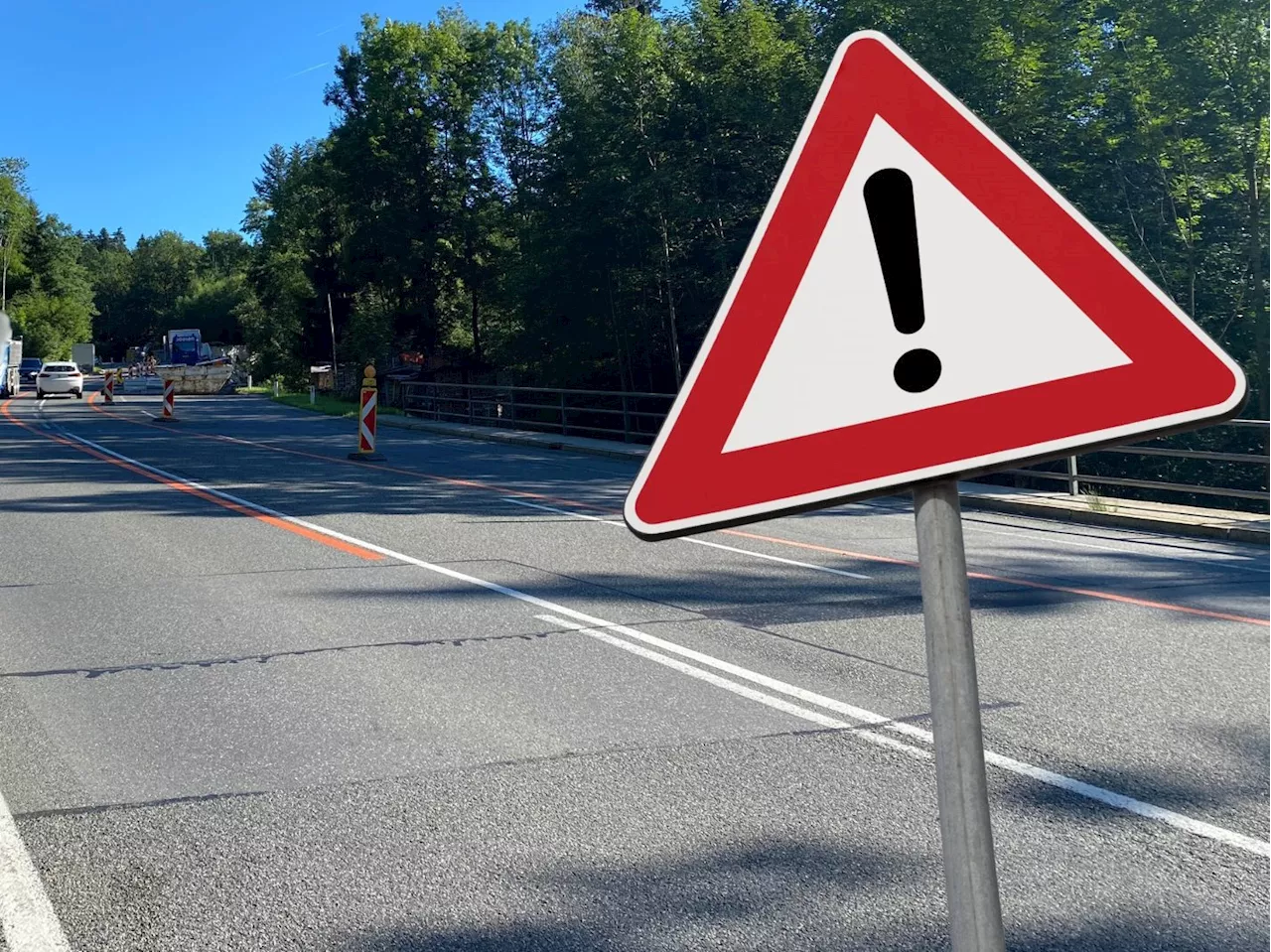 Achtung: Straßensperre auf der L200 Bregenzerwaldstraße (Egg-Müselbach) ab 20 Uhr