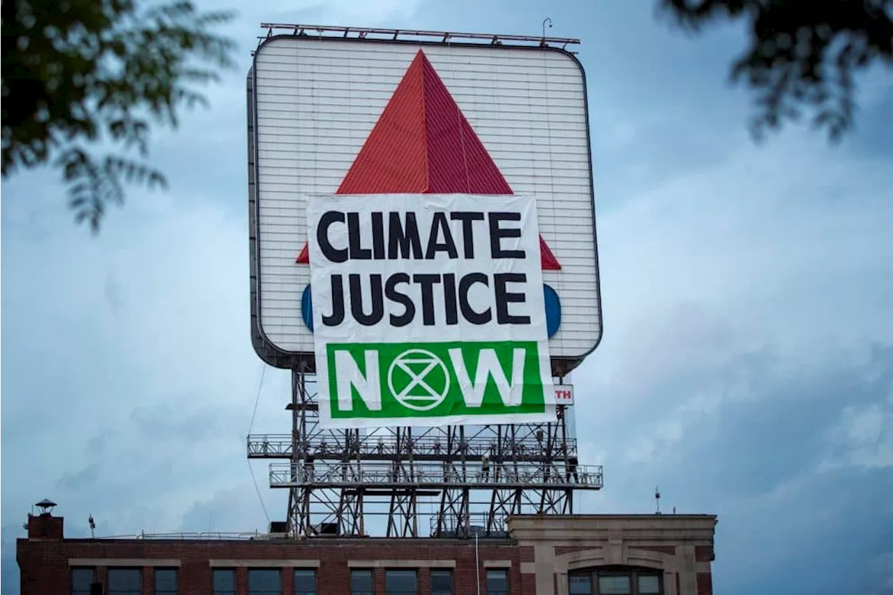 Climate change activists send Healey a message at the Vatican
