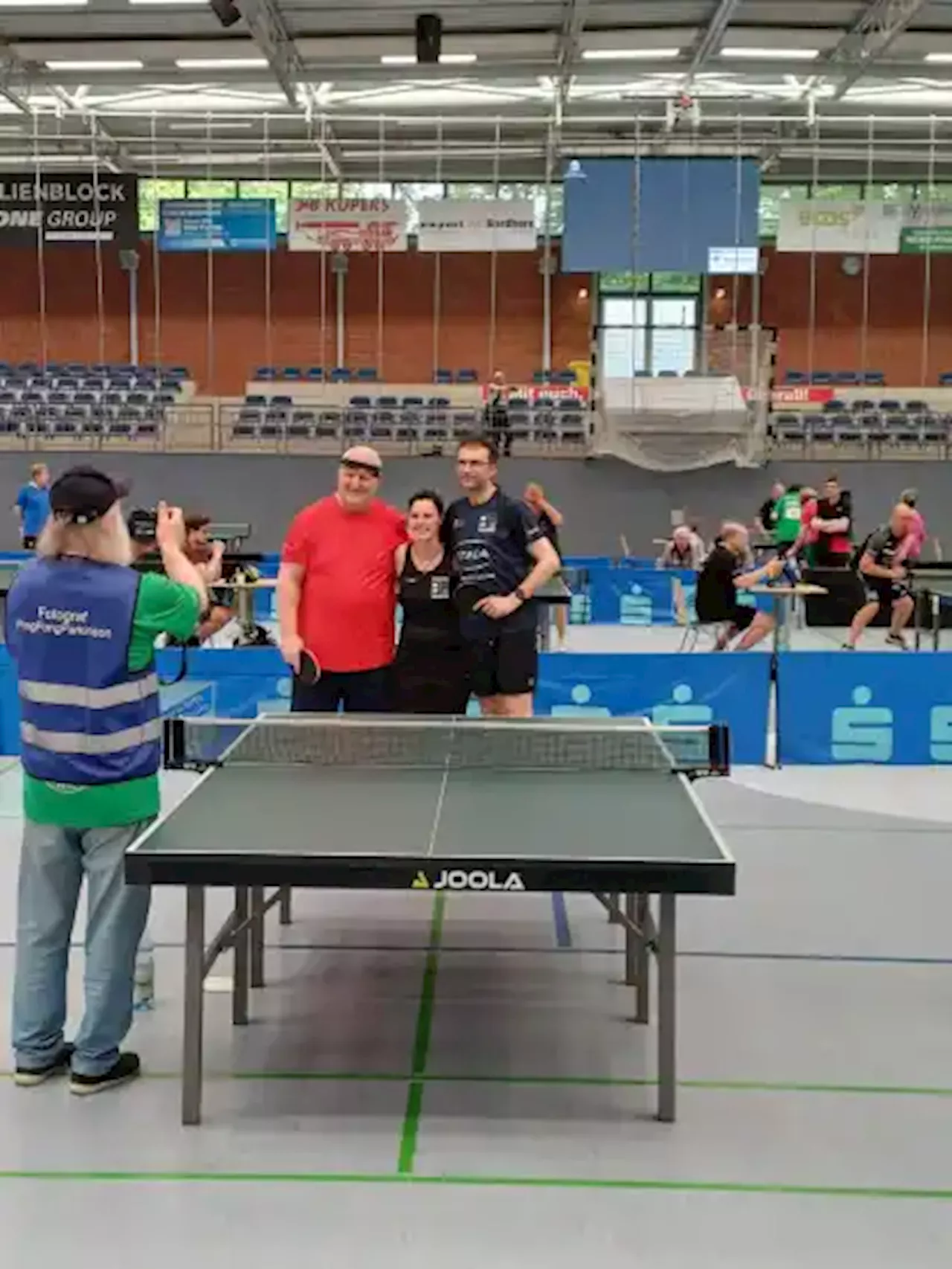 Ping Pong Parkinson Open: Harald Kreye vom TV Hude im Achtelfinale