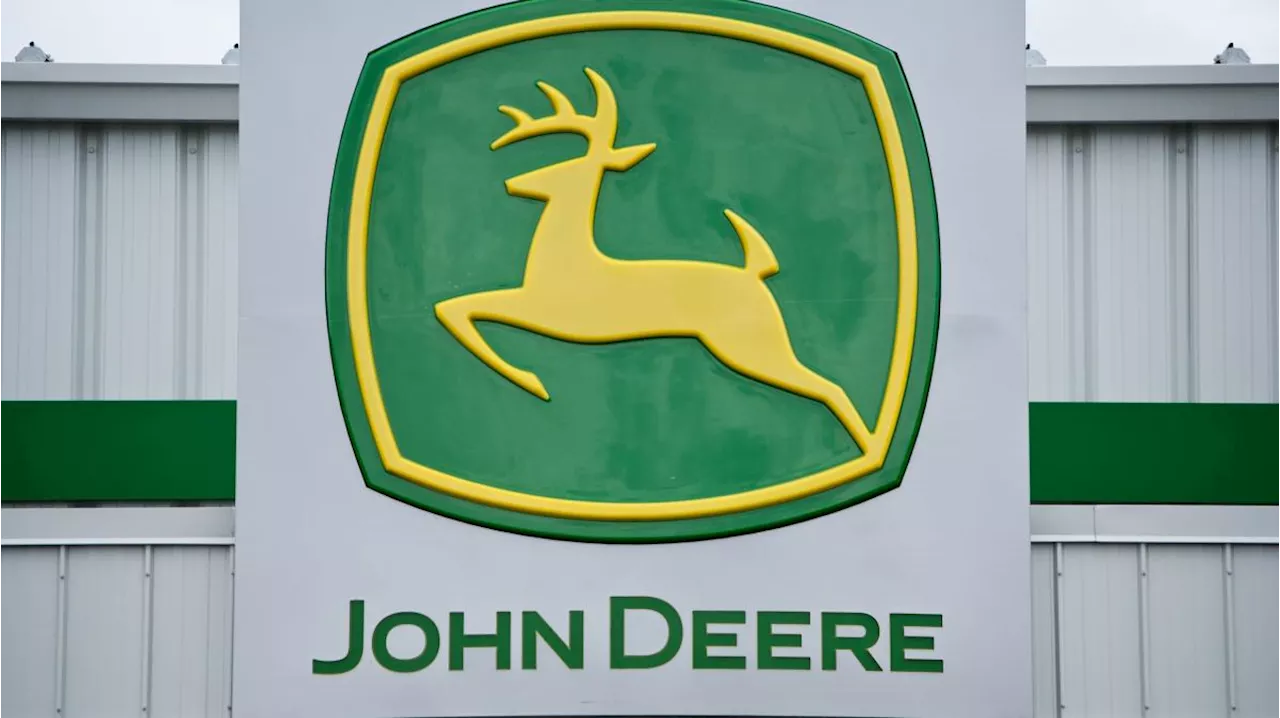 John Deere stock drops on lowered full-year profit forecast