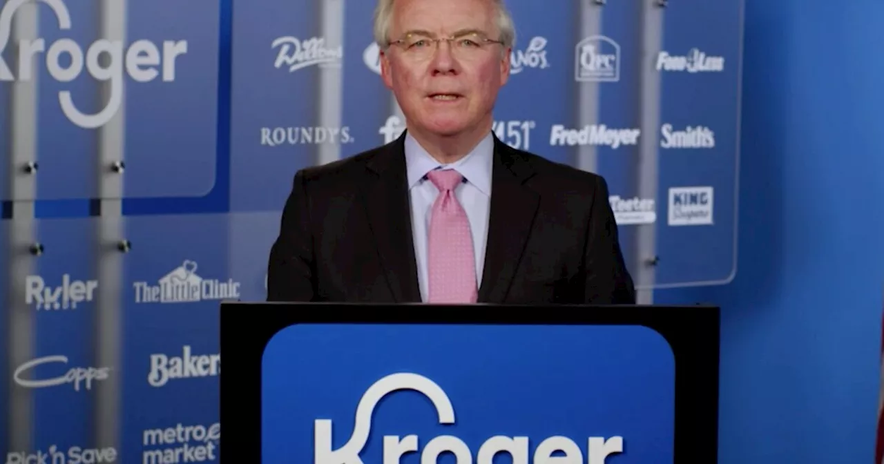 Kroger CEO took an 18% pay cut but still made $15.5 million in 2023