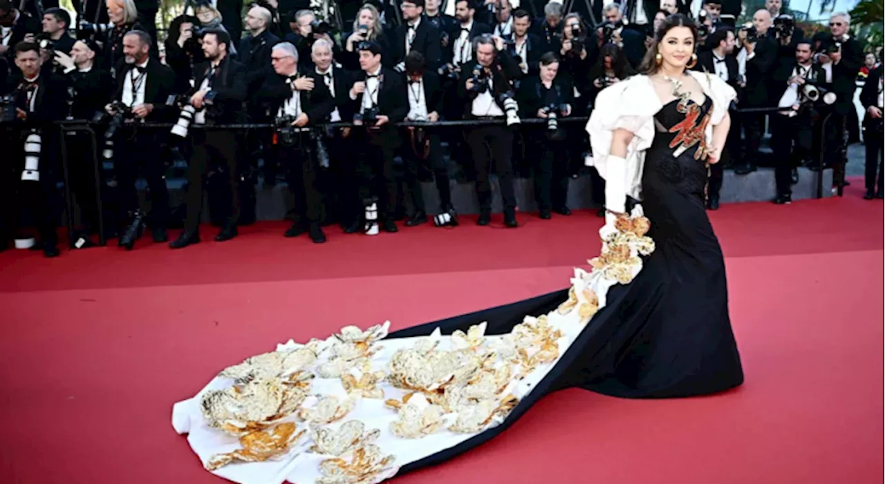 Despite fractured hand, Aishwarya wins Cannes game with charm and confidence