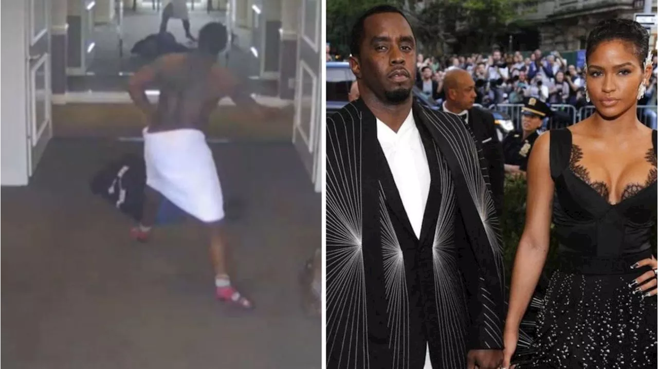 Sean ‘Diddy’ Combs seen allegedly physically assaulting Cassie Ventura in 2016 surveillance video