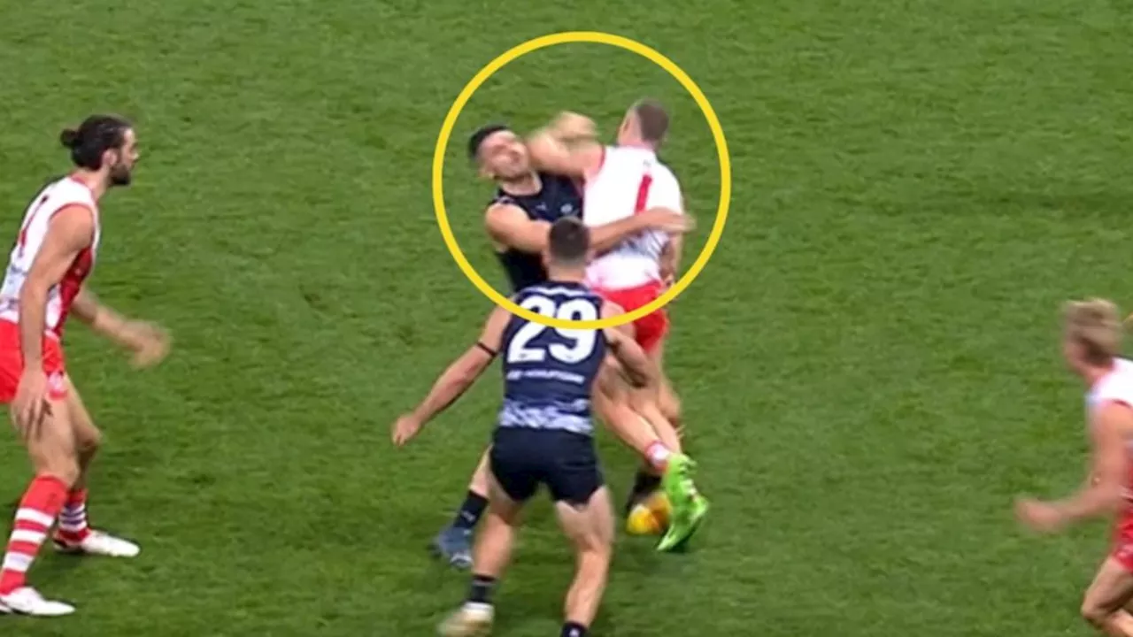 Sydney midfielder Chad Warner in hot water for high hit on Marc Pittonet