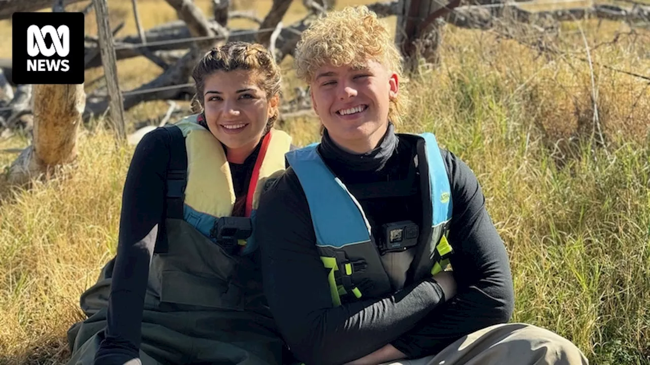 Gen Z disconnect from tech to get back to nature on a five-day, phone-free camping and kayaking trip