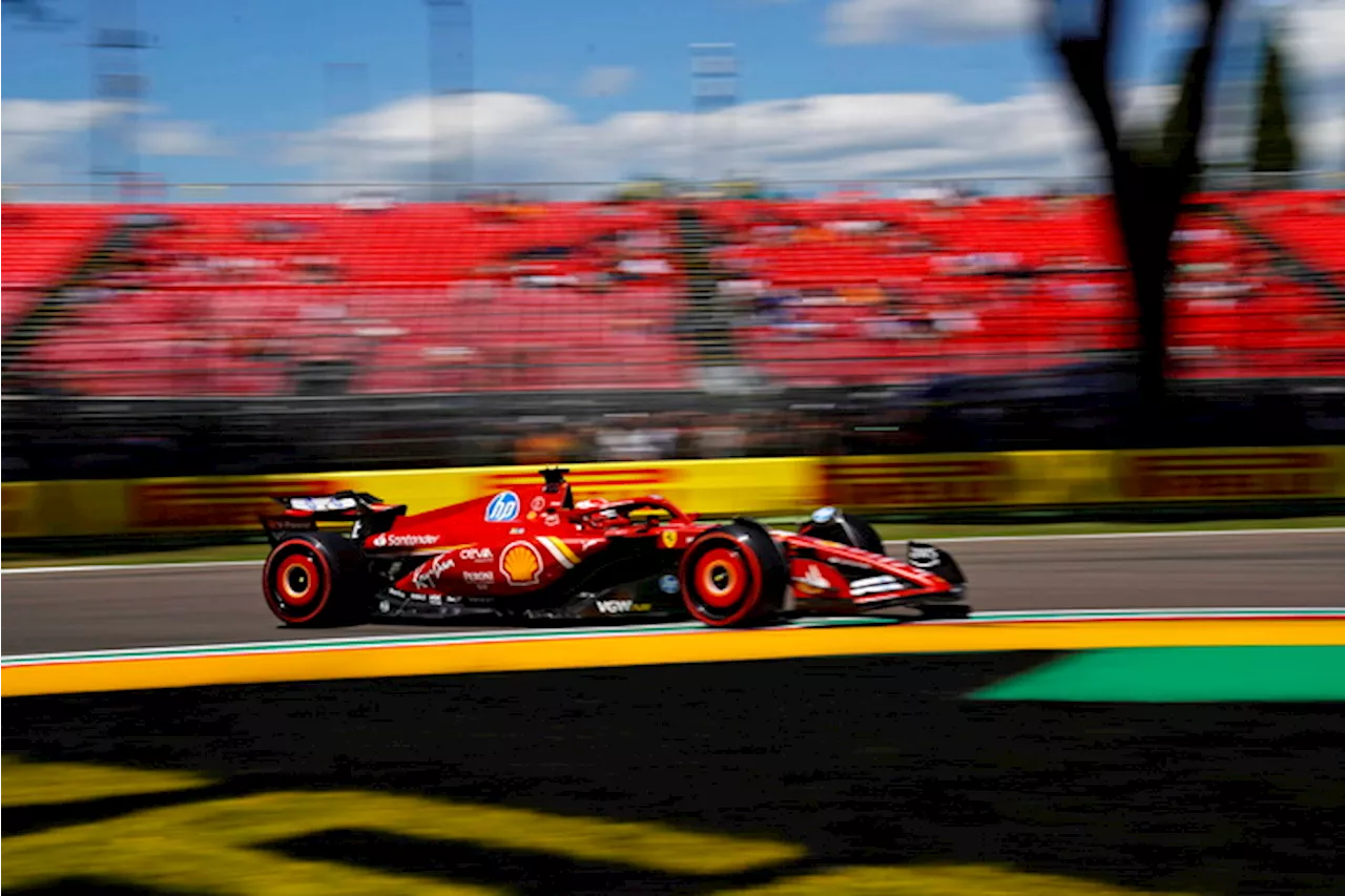 F1: Ferrari Leclerc vola in libere 1, solo 5/o Verstappen