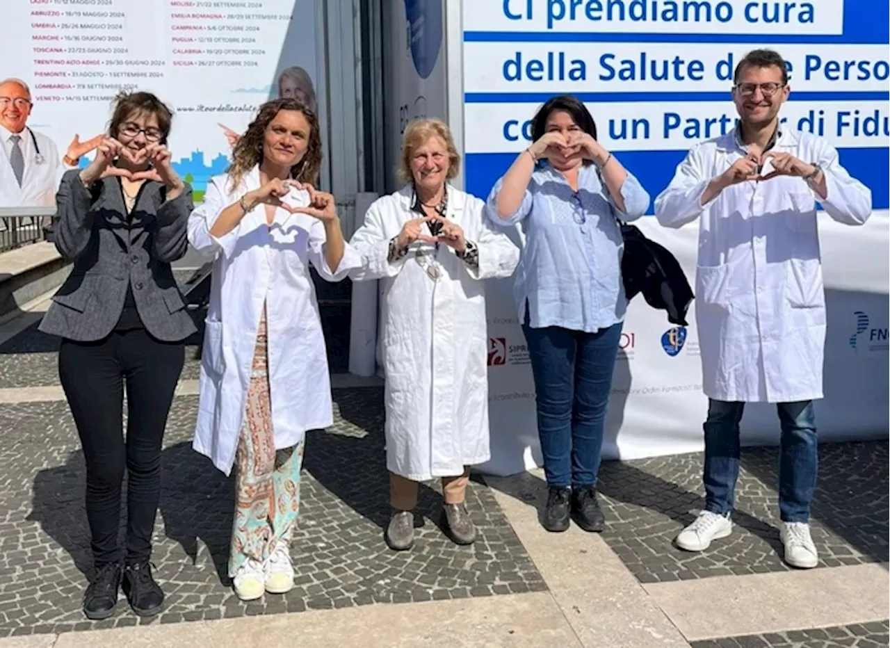 Il Tour della Salute arriva in Abruzzo, seconda tappa a Pescara