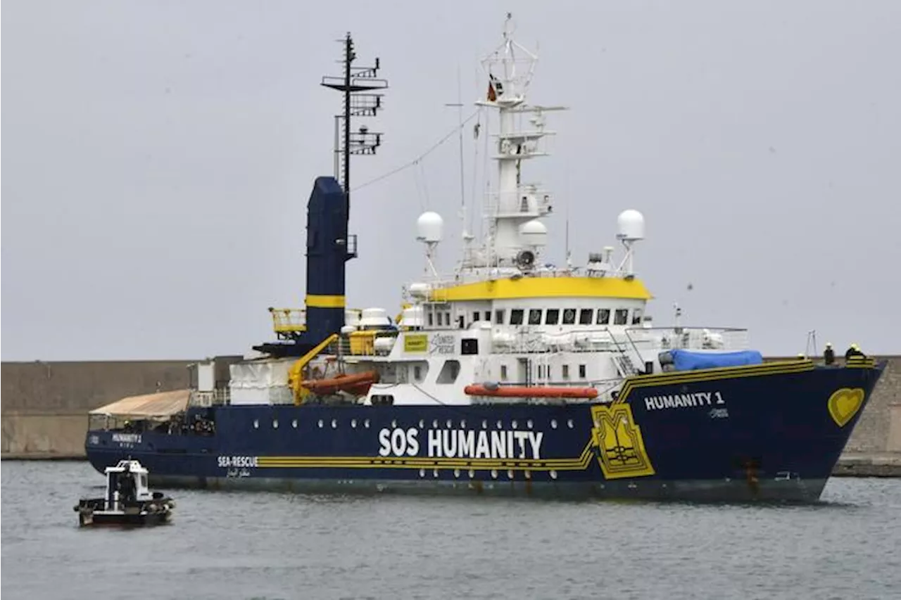 Secondo soccorso per la Humanity 1, ora 70 migranti a bordo