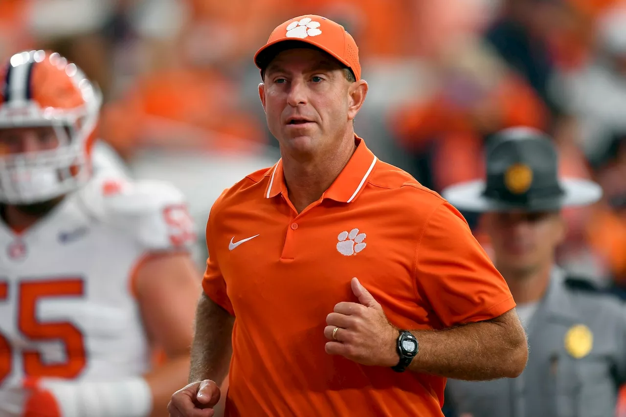 Dabo Swinney says most guys in transfer portal not good enough to play at Clemson